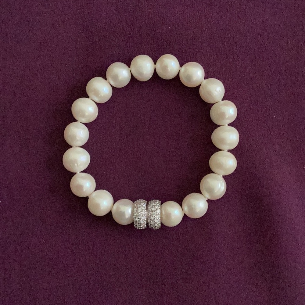 9” fresh water pearl bracelet